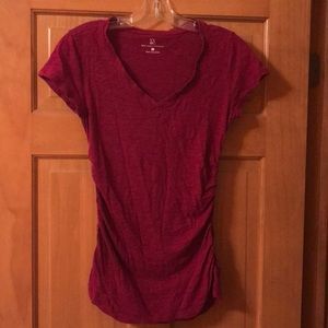 V-neck tee